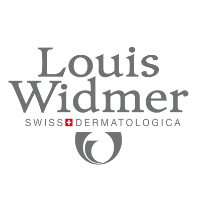 Logo der Louis Widmer GmbH. Sie nutzen die CRM Pharma & Kosmetik Branchenlösungen und die mobile App von awisto.
