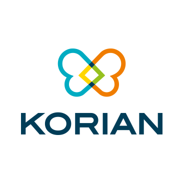Logo der Korian Deutschland AG. Sie nutzen die CRM Branchenlösung Pflege & Betreuung sowie 3 Add-Ons von awisto.